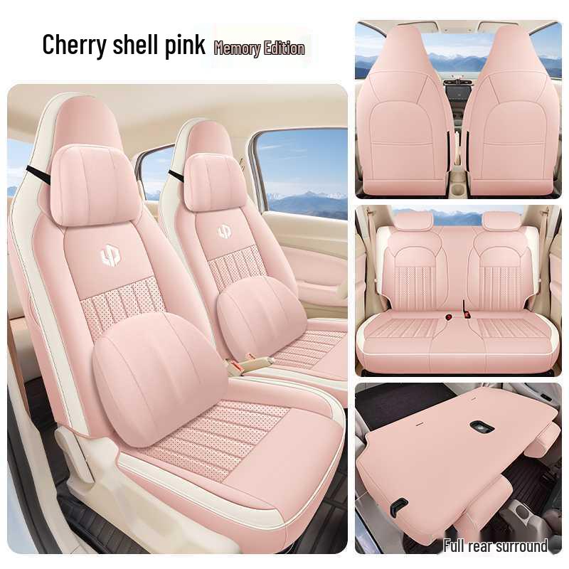 Leapmotor T03 2025 Autositzbezug - Light Enjoy Edition, Fun Share, Smart Enjoy, Ganzjahres-Vollabdeckungskissen