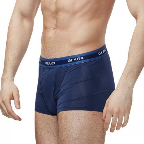 

[GearX] Premium Summer Mesh Automatic Separation Trunks [Shipped from Korea] 100% Authentic Navy - 95