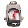 Anti-theft backpack women's new fashion nylon cloth large capacity backpack leisure travel simple schoolbag