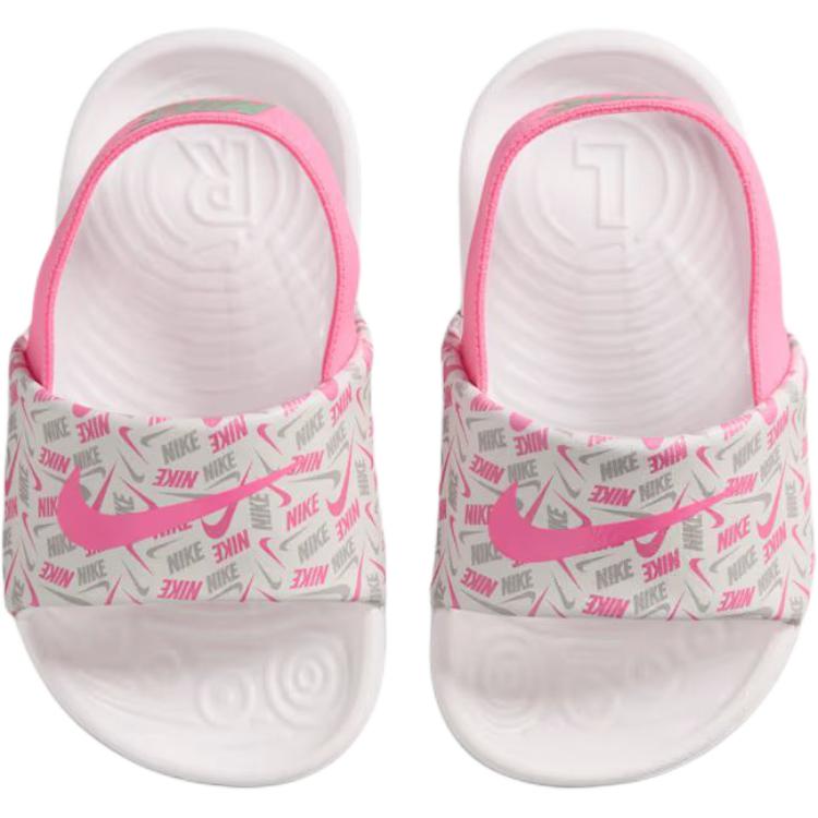 Nike Kawa Slides TD Sail Baby Sandals Pink Steam Pink-Glow IR5201-100