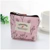 Cute Canvas Floral Coin Purses Gift Bag with Clasp Kiss Lock Change Pouch Mini Coin Wallet Vintage Trinkets Pouch