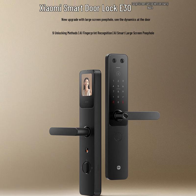 Xiaomi Smart Door Lock E30 with Large Screen Peephole