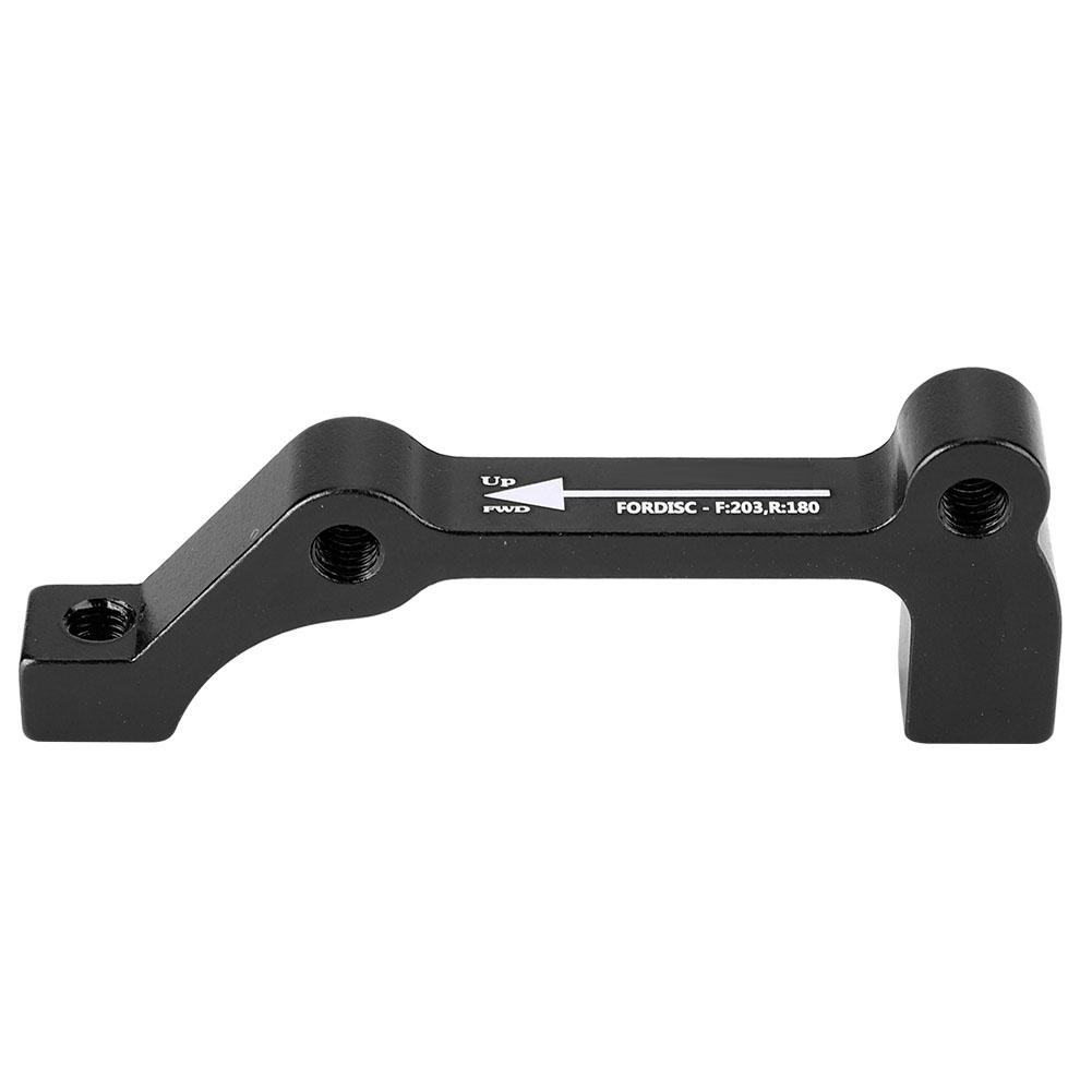 1pcs Bike Disc Bicycle Brake Mount Caliper Adapter PM A F180 IS B F203 R180 (B F203 R180 Black)
