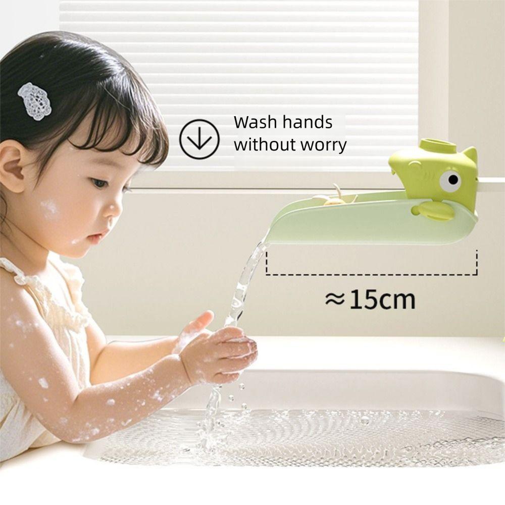 Soft Silicone Silicone Baby Faucet Extender  Independent Handwashing