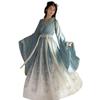 [monoii] Orihime Kimono Cosplay Halloween Japanese Clothing Otohime Costume Hakama Outfit (M)