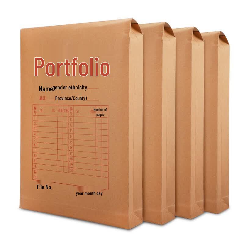 USAN HOME A4 Kraft Paper Document Bag