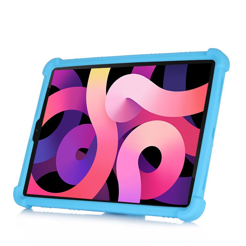 Cover For iPad Pro 11 10.5 10.2 8 7 5 6 2017/18Air 1 2 3 4 Pencil Holder Case iPad Mini 4/5 Silicon Stand iPad 2020 2019 Case Iridescent Army Green