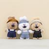 Plush Bear Keychain Animal Plush Toy For Couples Bag Charm