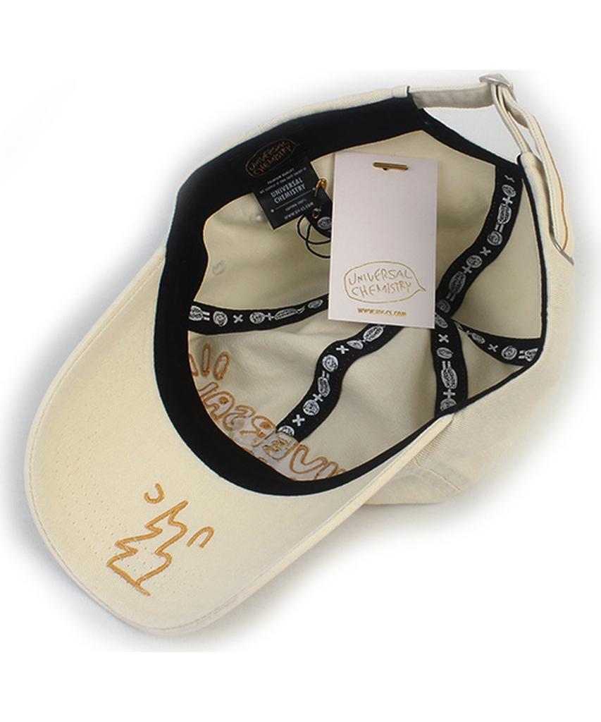 Yunibeosyeolkemiseuteuli Kitch Pigment Washing Ivory Ballcap