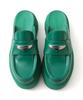 HJ4292-300 Nike Women's Air Jordan Mule Green Metallic Silver (Women's)