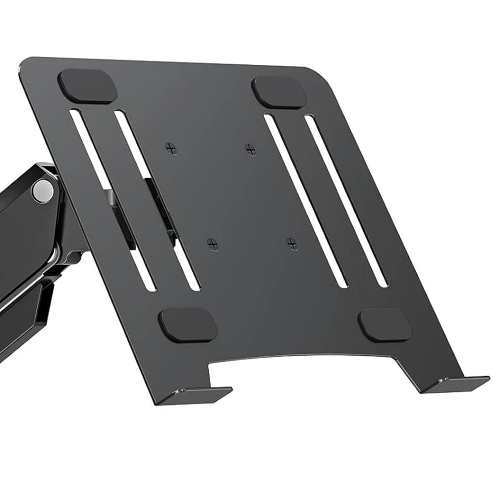 Çift Monitör Braketi Bilgisayar Masası Montaj Standı Ayarlanabilir Genişletilebilir Ekran Braketi 19,8 lbs'ye Kadar Taşır Monitör Kolu Masa Montajı