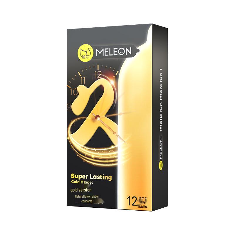 Secret Love Delay King Ribbed Condoms – Long-Lasting, Large Particle, Cat Tongue Texture