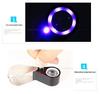 10x Antique Gem Appraisal Magnifier with 6 LED and 7 UV Lights