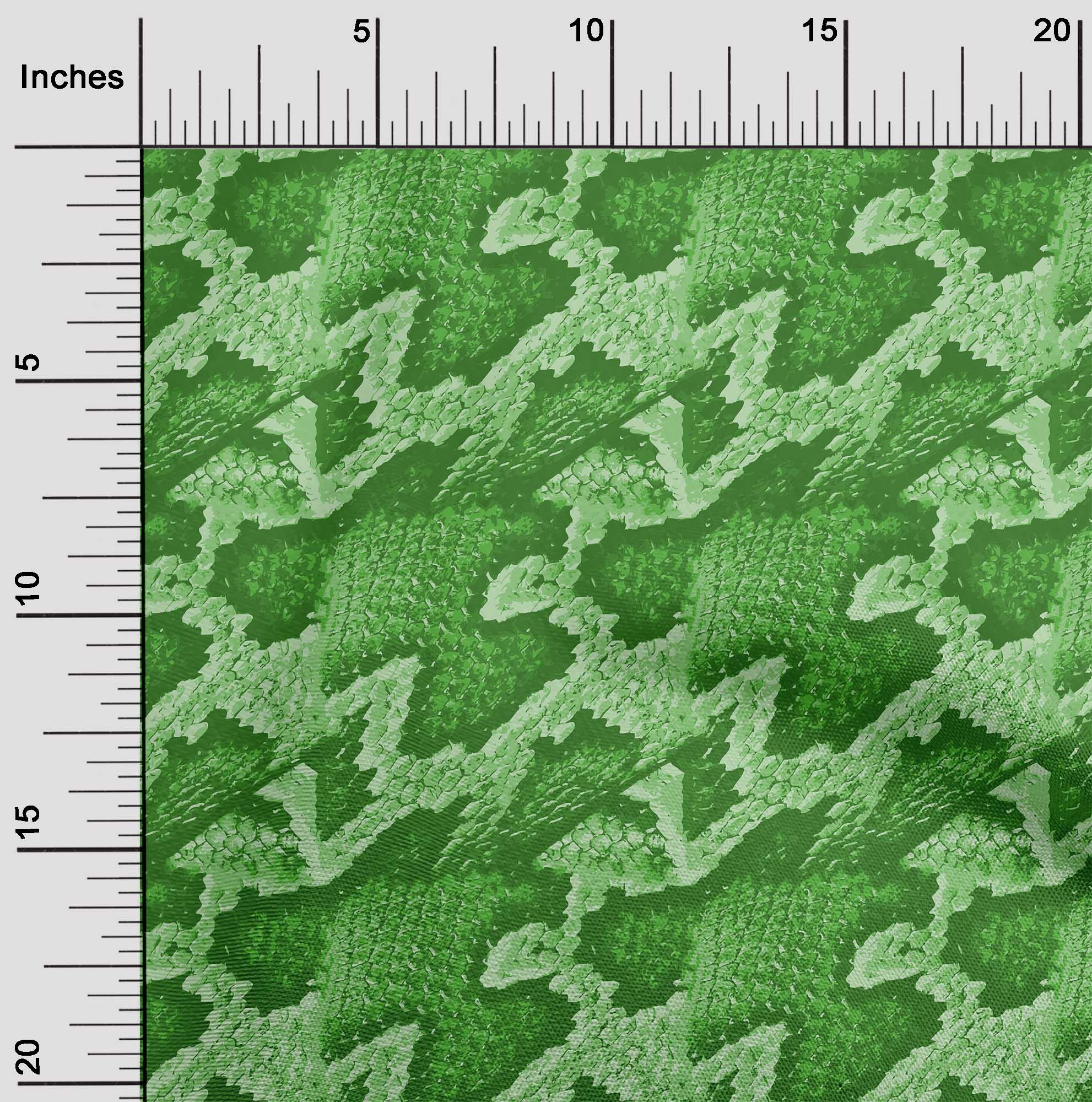 

oneOone Cotton Flex Темно-пурпурова тканина Шкура тварин Швейний матеріал Тканина з принтом у дворі 40 дюймів 42 Inch Wide - Viscose Chiffon зелений