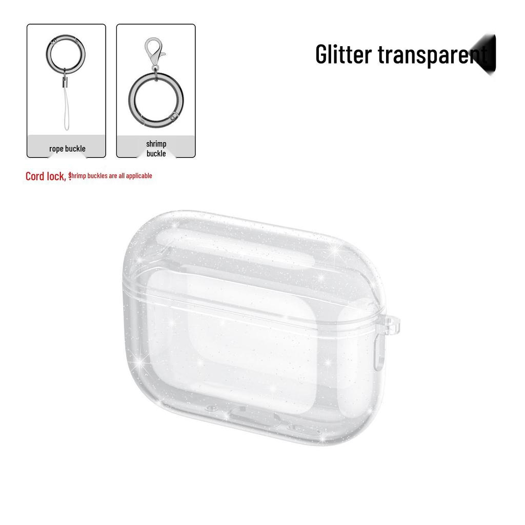 New Transparent TPU Case for Apple AirPods Pro 3