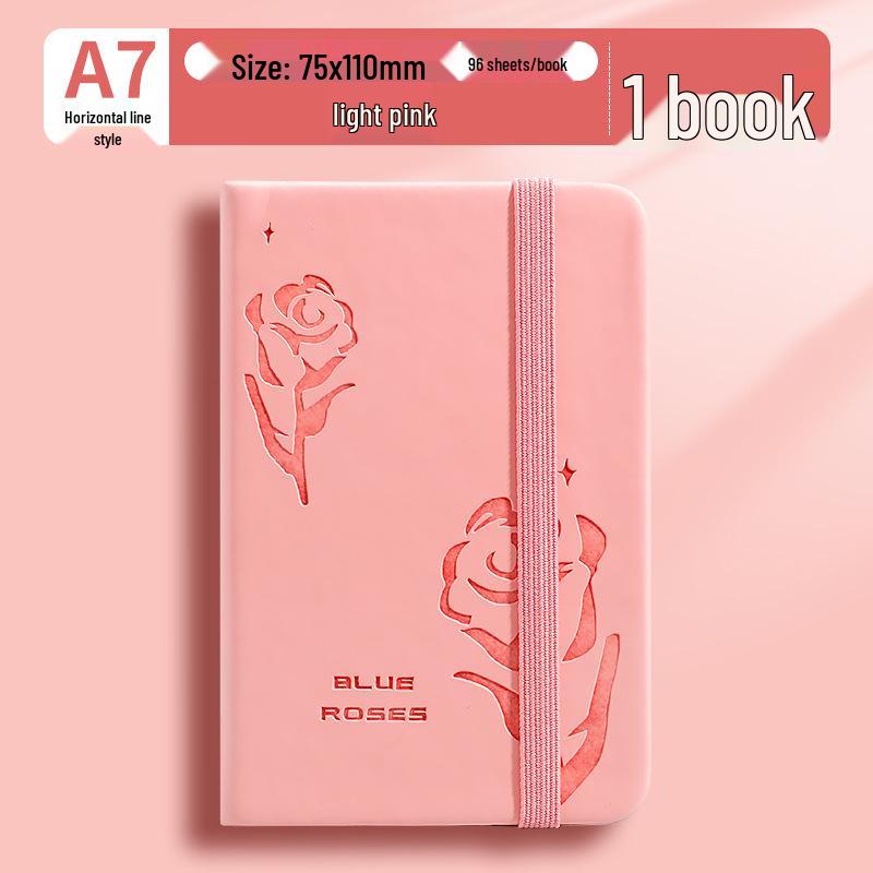 Компактный квадратный карманный блокнот из ПУ-кожи - Милый и портативный