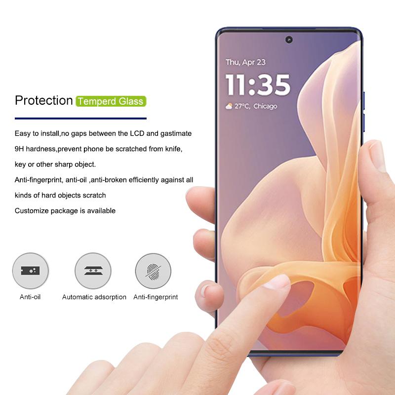 MOCOLO For Motorola Moto G85 5G Screen Protector 3D Curved Tempered Glass Film