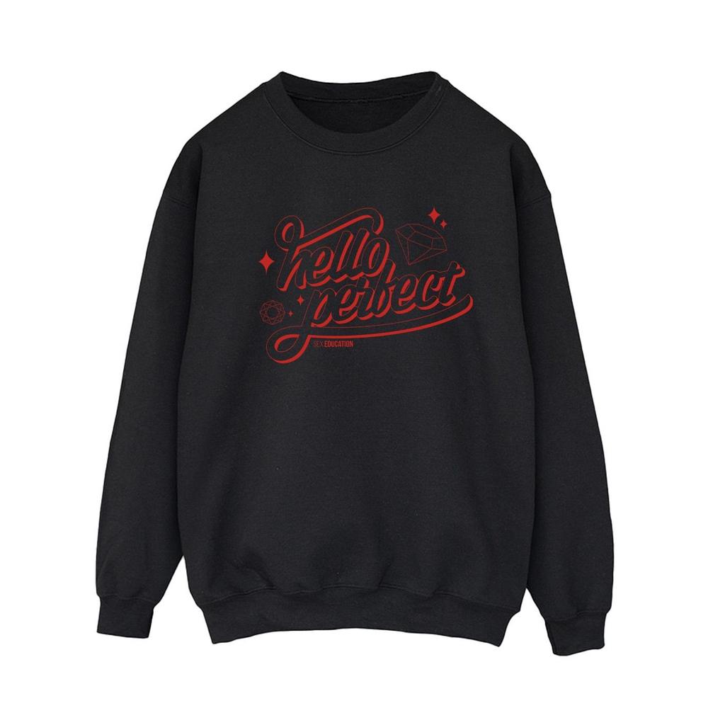 Netflix Womens/Ladies Sex Education Hello Perfect Sweatshirt