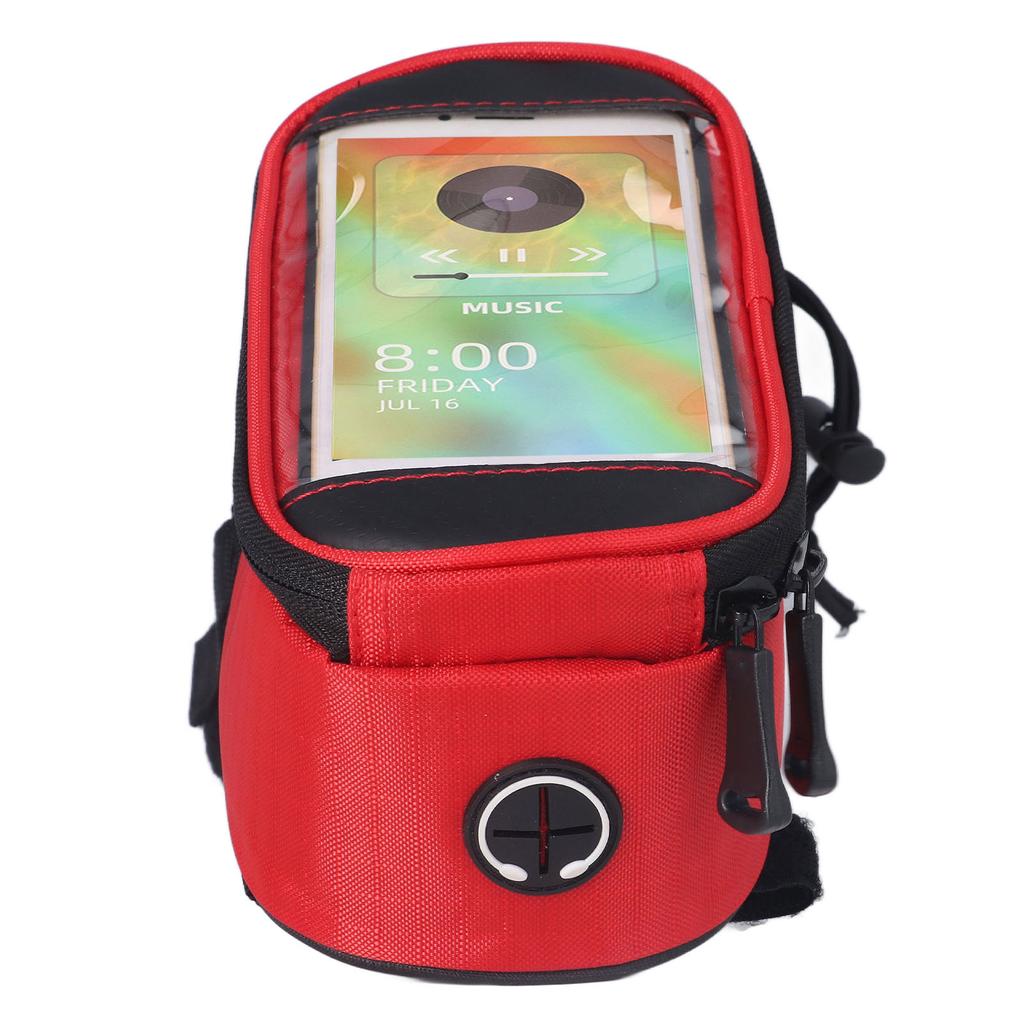 Bike Phone Bag Large Space High Sensitivity Touch Screen Bicycle Front Frame Bag for Riding