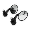 Oglinzi profesionale cu bară rotundă pentru motociclete Oglindă laterală retrovizoare pentru motocicletă pentru montare rapidă a ghidonului de 7/8"