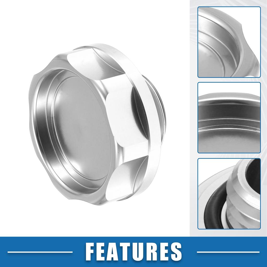 A ABSOPRO Car Filler Cap Engine Modification Tank Cover for Engine B Series