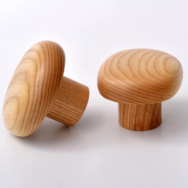 4PCS Simple Styles Wall Mount Hooks Solid & Beech Wood Multipurpose Hooks Upgrades for Hanging Clothes & Accessories