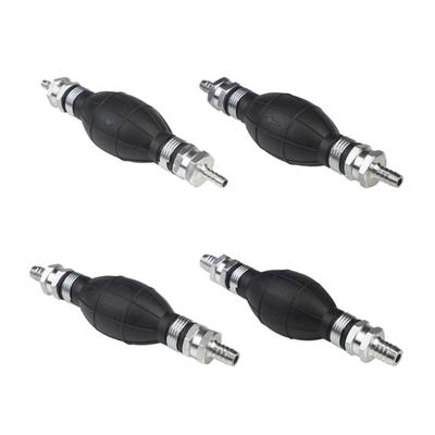 Bulb Type Rubber Fuels Pump 6mm/8mm/10mm/12mm Hand Primer Gasoline Diesels Pump Bulb Marine Boats Accessory Black