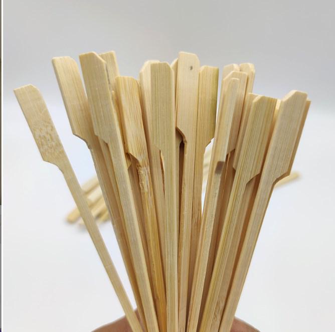 

Одноразовые бамбуковые шпажки для засахаренного боярышника, одена и фруктов Bamboo Skewer 12cm