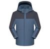 Personalized Windproof 3-in-1 Jacket: Solid Color, Custom Logo, Unisex Design, Thick Workwear