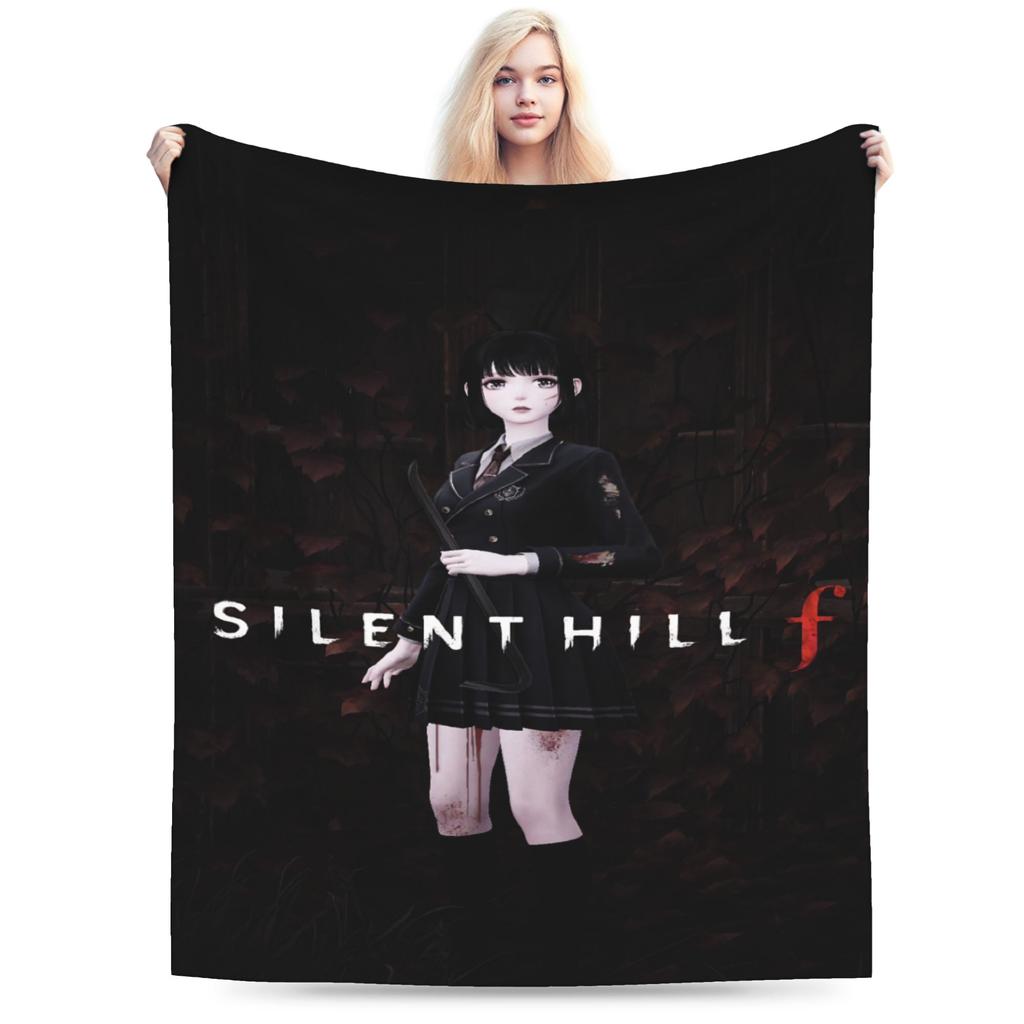 silent hill f horror game 2025 Accessories Blanket Ultra-Soft Fleece Throw Blanket Cozy Bedspread