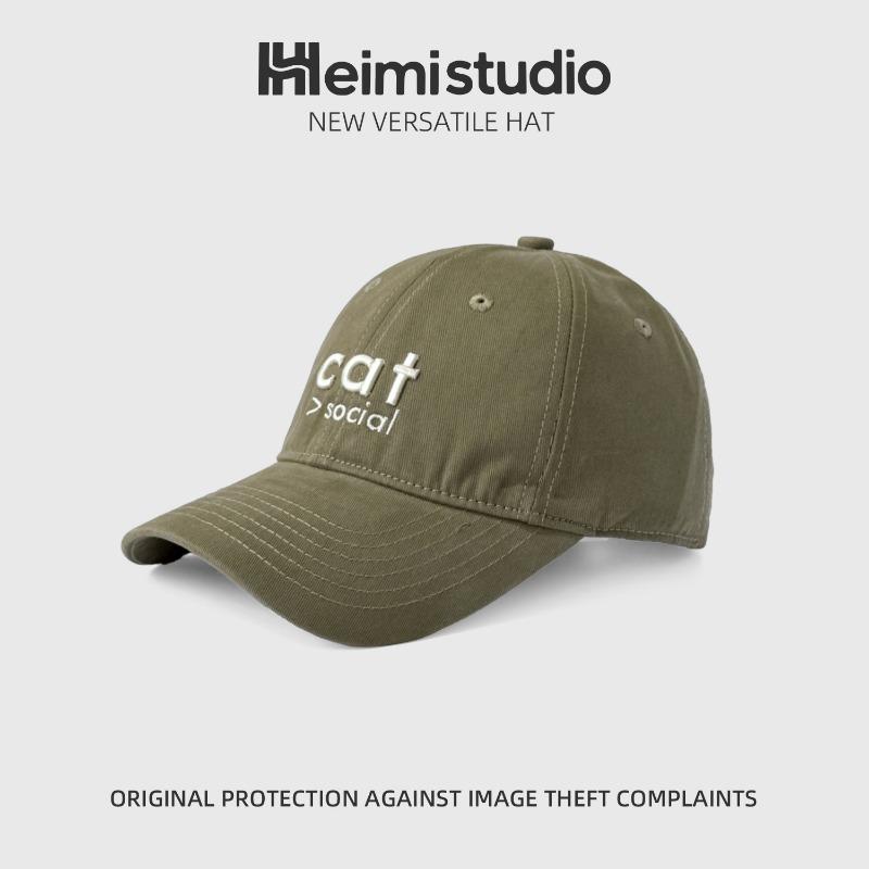 25 early autumn new casual baseball cap simple fashion versatile street breathable hipster letter cap