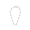 Collier - LUXENTER - Sury - Cristal multicolore - Finition rhodiée - Longueur 42 cm