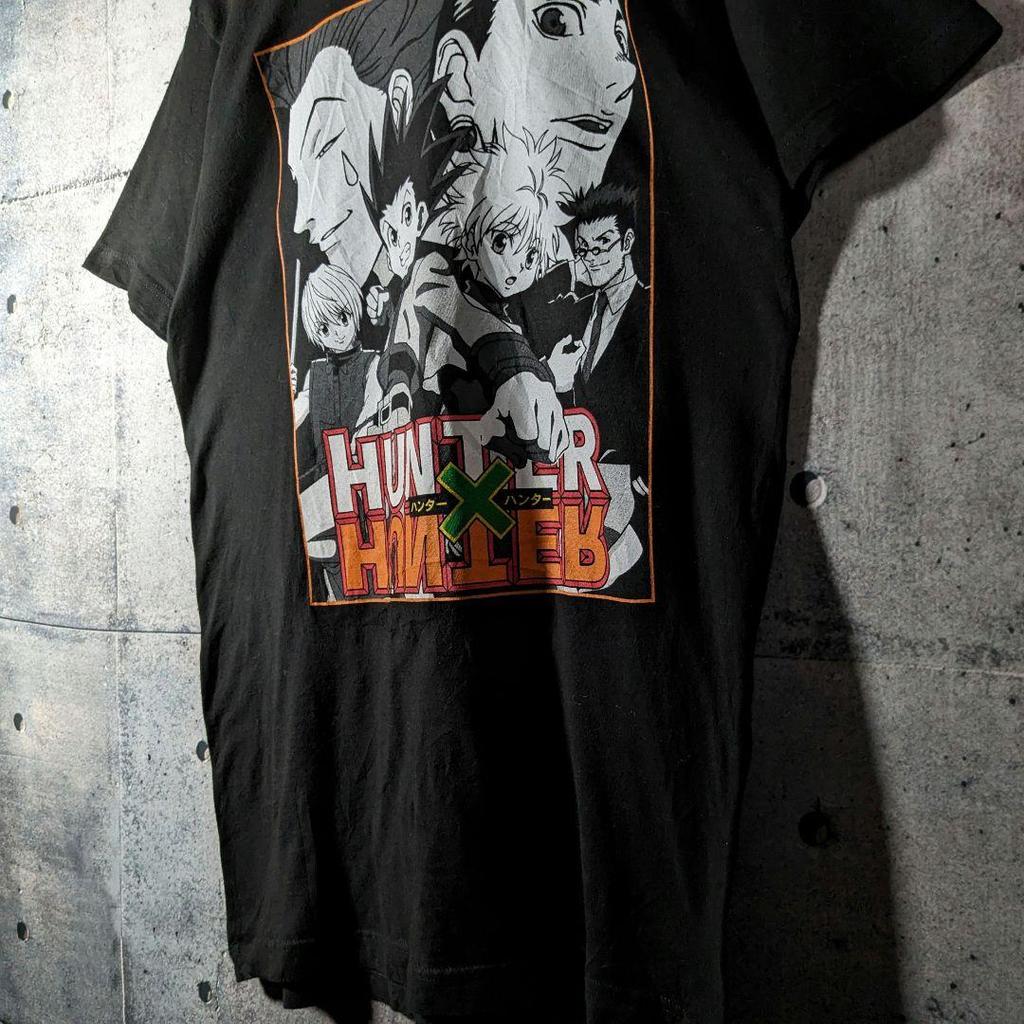 [USED] 00s HUNTER×HUNTER Early Phantom Troupe Anime T-Shirt Print Black