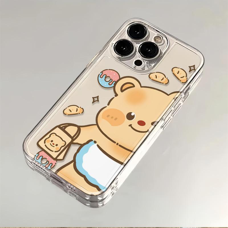 Suitable for Summer Bear Apple iPhone11/11Promax Phone Case 11/11 Space Case 11/XSMAX
