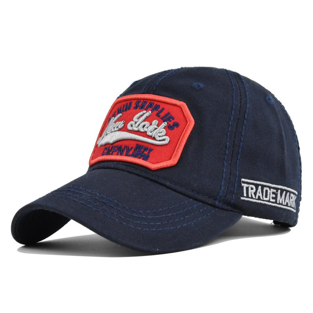 Duck Tongue Baseball Cap Cotton Embroidered Ethnic Vintage Washed Hat Sunshade