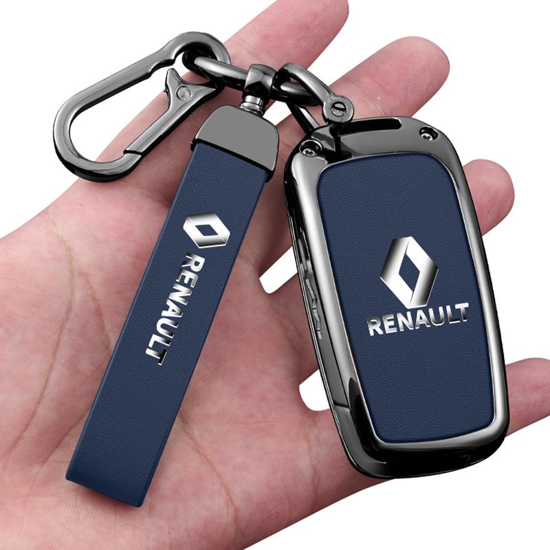 Radkappen für Renault Captur Megane Talisman Espace Clio Zoe Koleos Scenic 4 Arkana Dacia Sandero Card Fashion Metall Auto Schlüsselhülle