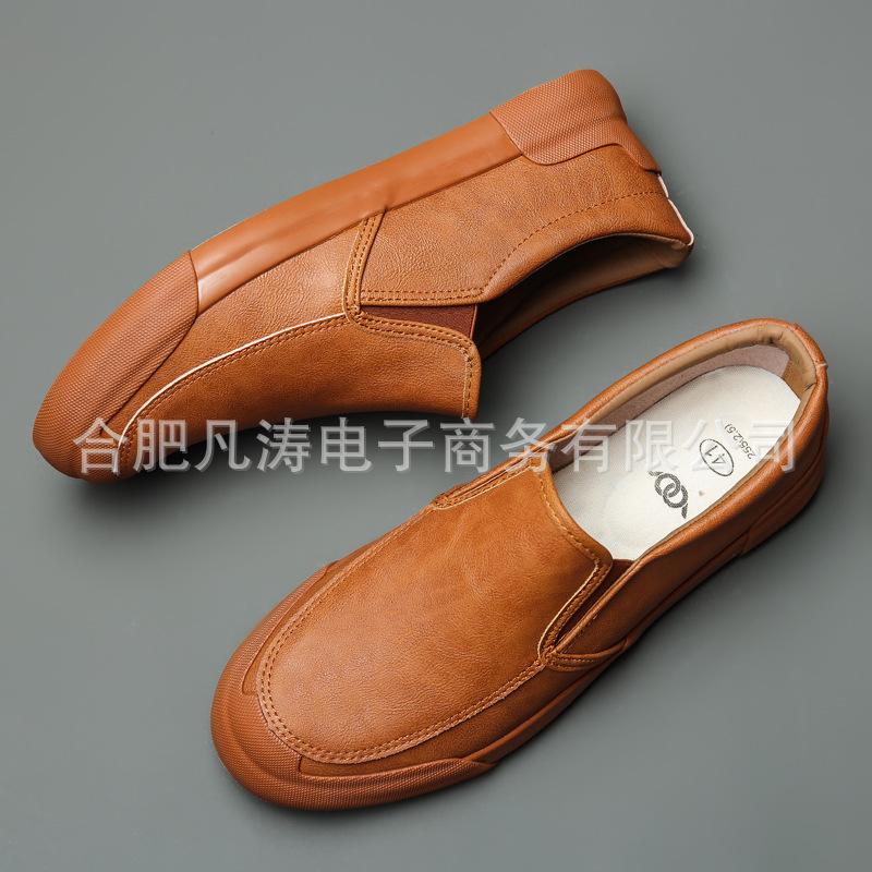 Baoda 7869 men's casual shoes low-top foot-fitting lazy shoes four-season loafers