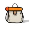 2026 Nuovo Anime Cartone Animato Bidimensionale Catena Borsa a Spalla in Tela da Donna Zaino da Ragazza Borsa Piccola Diagonale