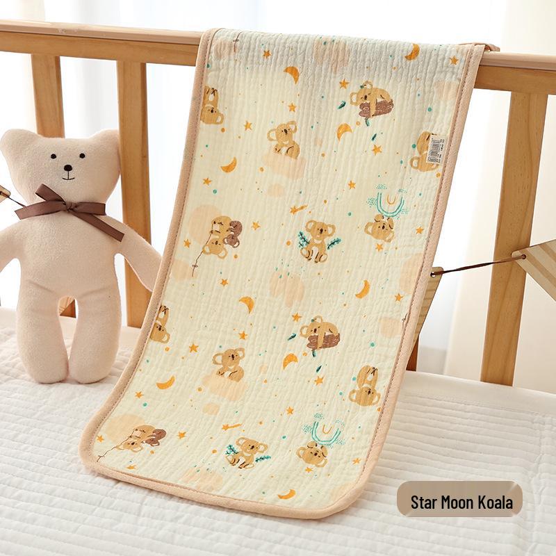 Four-Layer Pure Cotton Baby Crepe Towel: Class A Gauze Face Washer