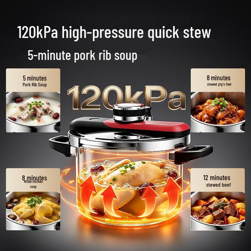 Sanhe 304 Stainless Steel Pressure Cooker