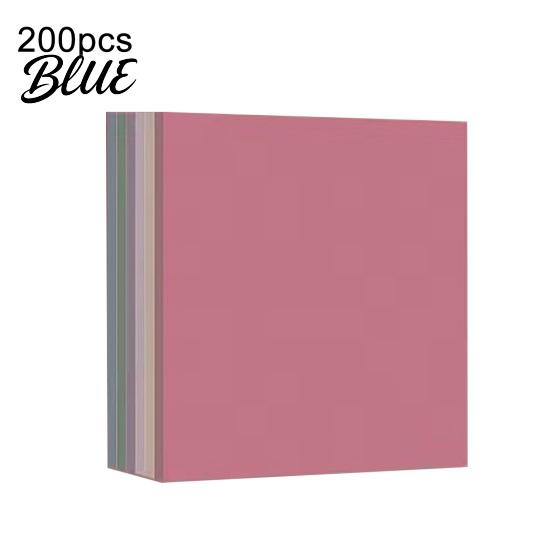 Reliable Adhesive Notes Morandi Colored Memo Notes Smooth Writing Paper