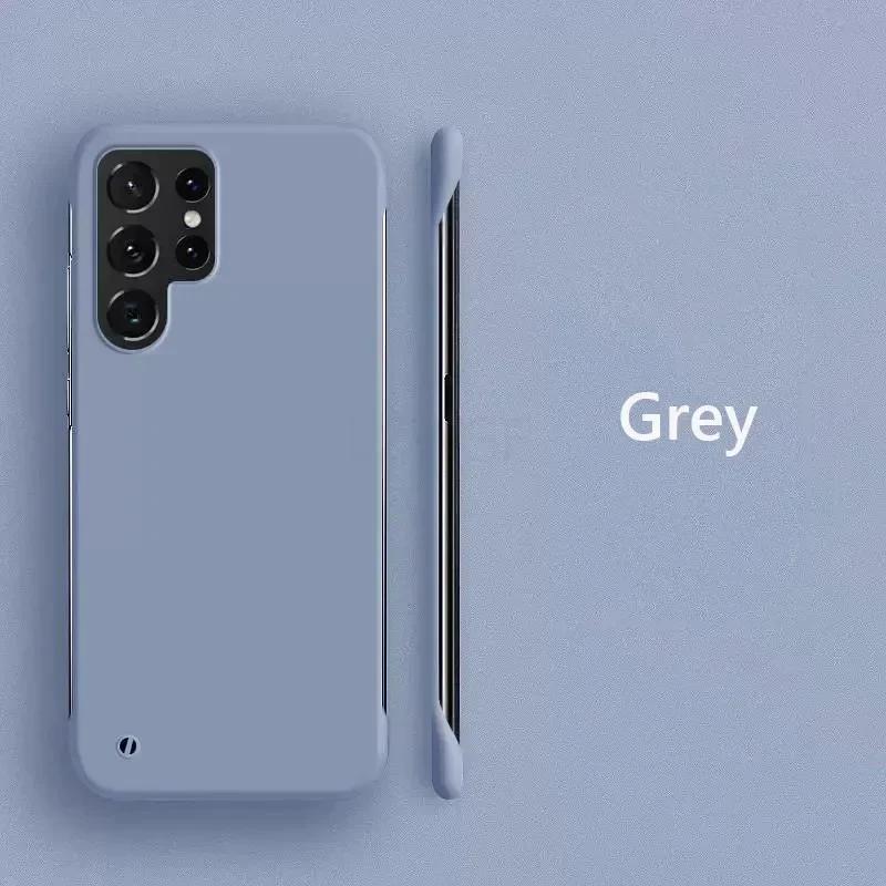 Rahmenlose Dünne Skin Hartschalen-Rückseitenabdeckung Hülle An Für Samsung Galaxy S25 S23 FE S24 Ultra S21 FE S22 Plus 5G Stoßfest Fundas Coque