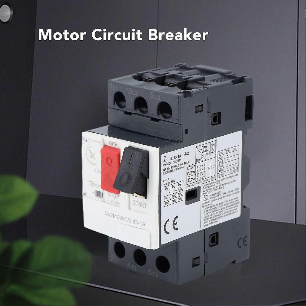High quality  Motor circuit breaker motor starter protection switch AC690V manual motor st
