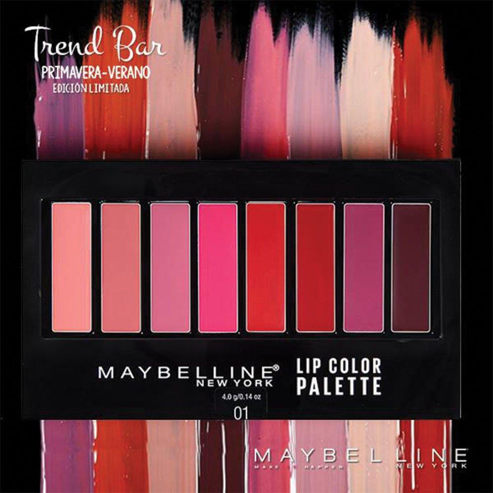 Maybelline Lip Color Palette #01