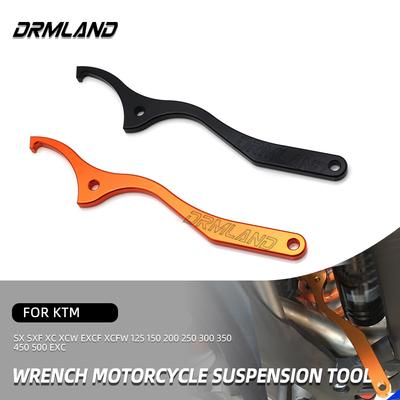 For KTM SX SXF XC XCW EXCF XCFW 125 150 200 250 300 350 450 500 Motorcycle Shock Spanner Wrench Rear Damping Suspension