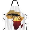 MaJiang Tiles Chef Apron 27 X 31 Inch Bamboos Dots Characters from 1 To 9 and Honors Mahjong Non-Pilling Bib Apron for BBQ Grilling Gardening with