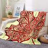 Büffelkaros Ahorn Flanell Decke Weiche Überwurfdecke Blätter Eicheln Kürbisse Libelle Schmetterling Sofa Bett Dekor Halloween Geschenke