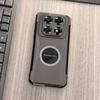 עבור Oukitel WP60 5G נרתיק קשיח לטלפון שקוף עמיד בפני זעזועים עם מחזיק טבעת לניווט ברכב עבור כיסוי טלפון Oukitel WP60 5G