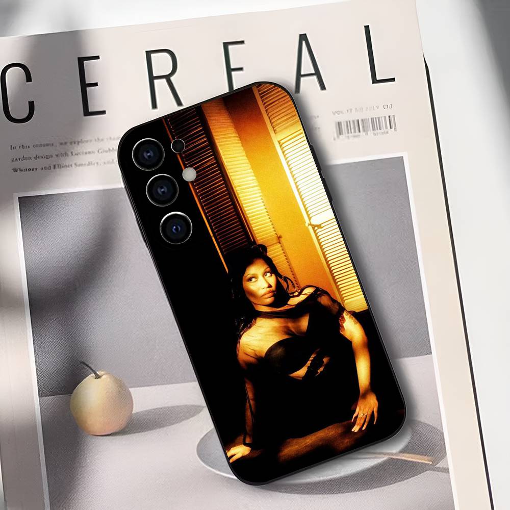 Friday N-Nicki M-Minaj Phone Case For Samsung S25,S24,S21,S22,S23,S30,Ultra,S20,Plus,Fe,Lite,Soft Black Cover