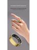 R09 Smart Ring: Heart Rate, Blood Oxygen, Sleep, Sports Tracker, Waterproof, Bluetooth Photo, with Charging Case